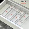 Caja de almacenamiento de cosméticos transfronteriza con cajón incorporado, organizador de escritorio, artículos diversos de oficina