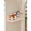 Prateleira de Armazenamento para Geladeira Prateleira Lateral de Armazenamento Caixa de Armazenamento Magnética com Ventosa Sem Furos Prateleira Multifuncional para Cozinha