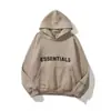 Moletom Cremoso-Branco Novo Estilo Masculino e Feminino Marca de Moda Outdoor Primavera e Outono Tamanho Grande Com Capuz Forrado com Fleece Top Solto Esportivo Top Masculino