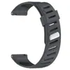 Nuevo Modelo del Fabricante Adecuado para Huawei, Samsung, Garmin, Gaochi, Suunto, Huami Correa de Reloj de Silicona con Hebilla Bicolor y Agujero Inclinado de 22 mm