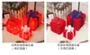 Caja de Regalo Navideña Y Juego de Tres Piezas Luces Decorativas Decoración Interior Navideña Arreglo Luces de Colores Caja de Regalo Brillante