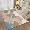 Tapete Grande de Luxo Leve para Sala de Estar Almofada para Mesa de Centro Tapete Grande para Quarto Revestimento de Área Grande Corredor de Entrada Capacho Tapete para Pés