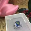 Suministro de fábrica suministro transfronterizo AliExpress eBay Amazon anillo de fuego de cristal cuadrado para hombres y mujeres