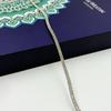 6 # 10 Fileiras de Strass Colorido Tubo Redondo Corda de Algodão Tiras de Strass PVC Acessórios para Roupa Sapato Bolsa Laço DIY Cadarço Corda com Broca