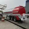 Semirreboque Tanque de Petróleo do Oriente Médio, 5 Metros Cúbicos, Aço de Chapa de 3 Eixos Tanque para Líquidos Perigosos, 4 Compartimentos com Máquina de Abastecimento, Fabricante Direto