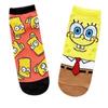 Meias Masculinas para Todas as Estações Femininas Europeias e Americanas Meias da Moda Hi Mianbao Meias de Segurar Meias de Desenho Animado Simpson Meias de Barco Meias de Fábrica de Comércio Exterior