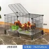Jaula para pollos hogar audaz grande jaula de cría jaula plegable para patos jaula para gansos jaula para perros jaula para huevos de rodadura automática fábrica pelo liso