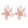 Pendientes Grandes de Flores Transfronterizos de Amazon 2026, Pendientes Estilo Bohemio, Joyería de Oreja de Moda y Versátil para Mujer