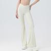Pantalones de Yoga de Secado Rápido con Cintura Cruzada para Mujer Hechos de Tejido Regenerado Levanta Glúteos Ropa Deportiva para Correr Entrenamiento Fitness Europa y Estados Unidos