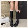 Botas Altas Hasta la Rodilla con Tacón Oculto de 5 cm Otoño/Invierno 2026 Botas de Moda de Caña Alta Ligeras Elegantes Versátiles Botas de Montar