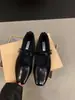 Temporada de Primeros Encuentros Suela Plana Otoño e Invierno Felpa Adicional Zapatos de Algodón Zapatos Individuales Zapatos de Mujer 2026 Nuevo Estilo Punta Cuadrada Mary Janes Negros