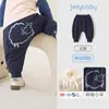 Pantalones Jellybaby Baby Big Butt 2026 Otoño Nuevos Pantalones Estampados para Bebés Pequeños Ropa de Otoño para Bebés de 1 Año