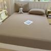 Lençol de Baixo com Elástico 100% Algodão Classe A Cobertor de Cama de Algodão Puro Capa de Colchão Antiderrapante Capa de Cama à Prova de Poeira Fabricante Atacadista