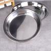 Venta al por mayor del fabricante Plato Plano para Fideos Fríos de Acero Inoxidable Plato Plano para Pasteles Plato para Frutas Herramientas para Cocinar al Vapor Bandeja para Cocinar al Vapor Bandeja para Repostería