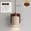 Luminária pendente de cabeceira de quarto vintage em estilo retrô wabi-sabi, travertino amarelo, adequada para pousadas, hotéis e restaurantes, da fábrica de iluminação Zhongshan