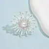 Anel de Diamante Pérola Personalizado Europeu e Americano de Fogos de Artifício Transfronteiriço Joia Elegante de Alto Padrão