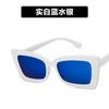 Suministro transfronterizo de gafas de sol cuadradas estilo Harajuku retro de moda europea y americana, gafas de sol de fotos callejeras de celebridades de Internet para mujer 5191