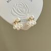 Pendientes de perlas únicos para mujer, pendientes de lujo ligeros de alta calidad, nuevos pendientes de nicho de moda de otoño e invierno de 2023, temperamento de estilo Hong Kong