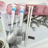 Lindo Juego de Vajilla Infantil con Caja para Guardar Cucharas, Palillos y Tenedores, Juego de Tres Piezas para Estudiantes, Vajilla Portátil para Exteriores