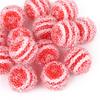 Transfronterizo nuevo resina diamante afilado red bola color macarrón translúcido caramelo arena de azúcar cuentas al por mayor fábrica venta al por mayor