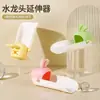 Extensor de Grifo para Lavabo de Bebé, Orejas de Conejo Lindas de Dibujos Animados, Extensión para Lavado de Manos Infantil, Gadget a Prueba de Salpicaduras