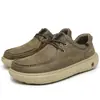 2026 Transmisión en Vivo Tenis de Cuero Mate Ultraligeros Resistentes al Desgaste Retro Zapatos Casuales de Cuero para Hombre de Suela Gruesa Zapatos de Moda Zapatos de Primavera para Conducir