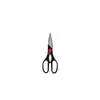Venta al por mayor del fabricante Yangjiang Acero inoxidable Mango de PP Hogar Juego de cuchillos de cocina Hoja negra Combinación de regalo Juego de cuchillos