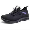 Zapatos de malla transpirables de verano nuevos transfronterizos para mujer, zapatos de caminar ligeros de PU de suela suave de comercio exterior, zapatos deportivos casuales diarios para mujer
