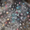Tomoni Calcomanías para Manicura Shell Light Estilo Ins Hielo Transparente Estrella de Mar Concha Joyería Calcomanías Oceánicas Material para Calcomanías de Uñas