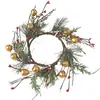 Bayas Navideñas, Ramas de Pino, Candelabros, Guirnaldas, Piñas, Copos de Nieve, Velas Navideñas, Anillos de Ratán, Arreglos de Decoración para el Hogar