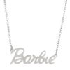 Colar Letra Inglesa Amazon Barbie Feminino Aço Titânio Não Cai Europeu e Americano ins Colar Barbie Colar Hip Hop