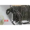 Pedras de Strass para Sapatos, Pedras de Strass para Roupas, Tubos Redondos, Acessórios para Joias DIY, Materiais Auxiliares do Fabricante, Tubos de Borracha, Totalmente Feito à Mão, 6 Fileiras
