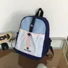 Mochila Casual Leve Nova 2025 para Mulheres Mochila Casual para Estudante do Ensino Médio Mochila de Viagem com Cor Contrastante