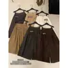 Pantalones casuales acampanados de pana holgados, favorecedores de la figura, estilo retro coreano de otoño ULOUR/U 67038