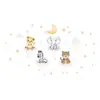 BR0068E Desenho Animado ins Nuvem Estrela Lua Animal Fofo Autocolante Adesivos de Parede Decoração Quarto de Criança Adesivos