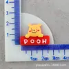 Acessórios de Cabelo da Série Poo, Sapatos Infantis, Capas para Celular, Acessórios de Resina, Cola Creme, Materiais de Decoração DIY do Ursinho Pooh de Desenho Animado