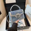Fábrica Fonte Bolsa de Ombro Barney Canguru Moda Versátil Simples Retro Clássico Estilo Nicho Atacado Dropshipping