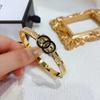 Pulseira de Luxo Acessível de Aço Titânio Novo de 25 Anos, Cor Duradoura, Pulseira com Esmalte Gota Micro-Incrustado, Estilo Versátil
