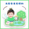 Zhou baihao elétrico balançando a cabeça decoração de mesa música de balanço TikTok mesmo estilo prato de pé tremendo prato