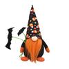 Decorações de Halloween Novas de 2026, Enfeites de Gnomo de Halloween de Abóbora e Morcego, Bonecos Sem Rosto de Halloween
