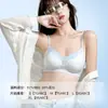 Sutiã de Renda Francesa com Bojo Triângulo para Mulheres Fino Push-up Seios Pequenos Lingerie Sexy Liquidação Fora de Época