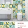 Adesivos de azulejo de simulação de padrão de mandala exclusivo transfronteiriço reforma de casa cozinha decoração de banheiro adesivos de parede autoadesivos