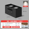 Downlight LED Quadrado Foco Ultra-Brilhante COB Loja Comercial Alumínio Quadrado Teto Grelha Downlight