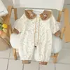 Mameluco para Bebé Niña Algodón Puro Primavera y Otoño Ropa de Otoño para Recién Nacidos Súper Lindo Manga Larga Floral Ropa para Salir Estilo Primavera