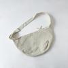Bolso Bandolera Casual Japonés de Entidad Única Pequeño Excelente para Hombres y Mujeres Bolso Dumpling Gran Capacidad Ligero Bolsillo Exterior Bolso de Hombro 474155