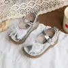 2026 Primavera Nuevos Zapatos de Princesa para Niñas Suela Suave Antideslizante Zapatos de Fiesta para Bebés Zapatos Pequeños de Cuero para Niñas Venta al por Mayor