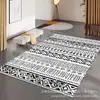 Alfombra para mesa de centro de sala de estar de estilo Wabi-Sabi nórdico, alfombra para mesita de noche de dormitorio, resistente a las manchas, resistente al desgaste y antideslizante, venta al por mayor