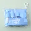 Set de Botellas Dosificadoras de Viaje de 30 ml Portátil Cosmético Loción Perfume Dosificador Botella Vacía Set de 6 Piezas para Viajes de Negocios