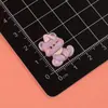 Bestseller transfronterizo lindo animal de dibujos animados oso, conejo, perro accesorios de resina DIY pegamento de crema pinzas para el pelo y parches para accesorios del cabello