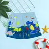 Atacado do Fabricante Maiôs Infantis, Roupa de Banho Masculina de Secagem Rápida, Cuecas de Banho Boxer Cartoon Confortáveis e Respiráveis para Crianças Pequenas, Médias e Grandes